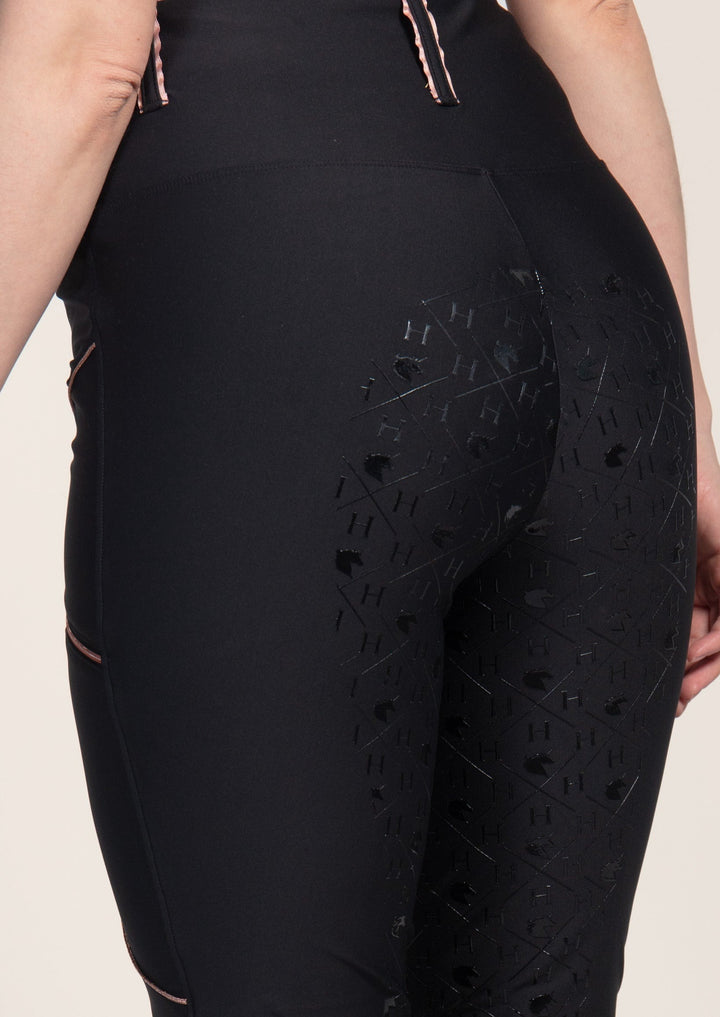 HoH To The Stars Riding FullGrip Leggings Black vol.2