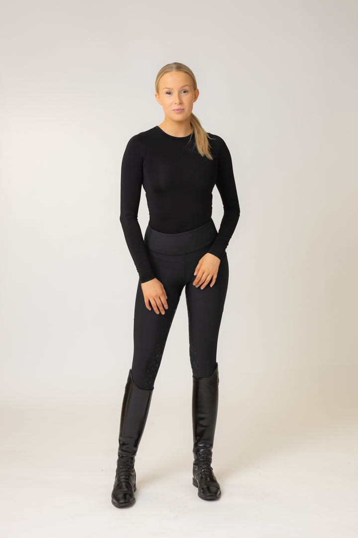 Unicorn Lola Riding Leggings Black