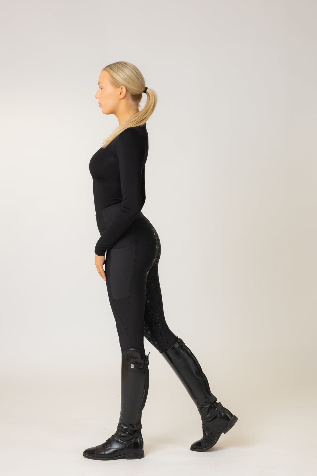 Unicorn Lola Riding Leggings Black