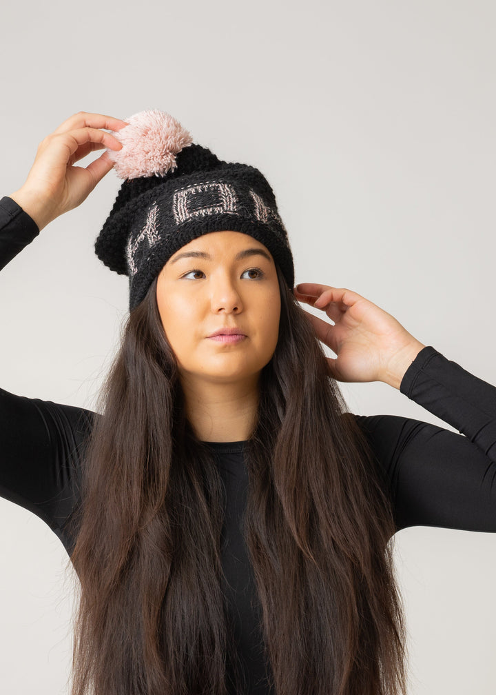 Be My Crown Beanie Black