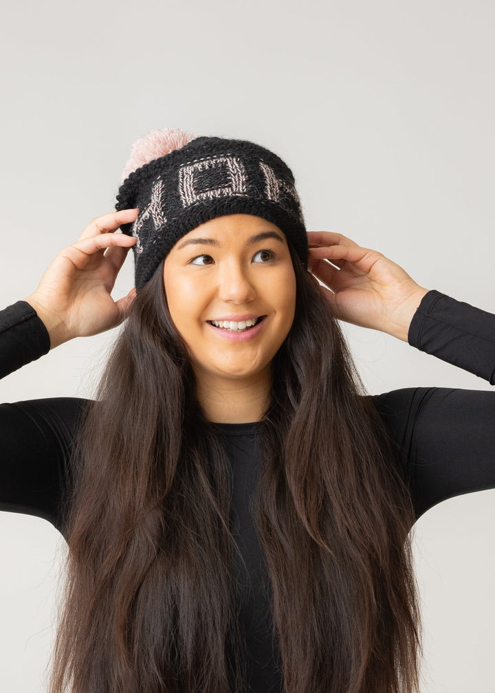 Be My Crown Beanie Black