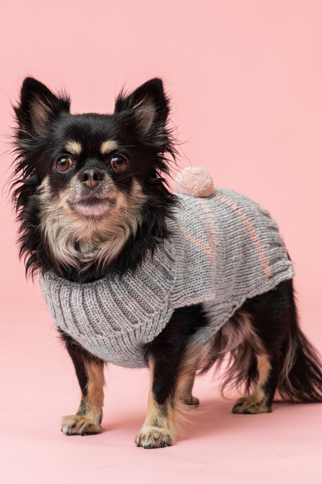 PomPom Pullover Pink