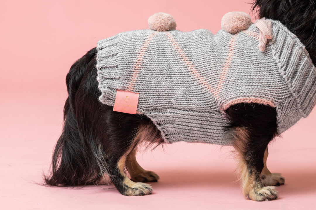 PomPom Pullover Pink