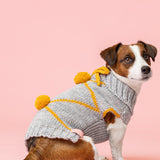 PomPom Pullover Yellow