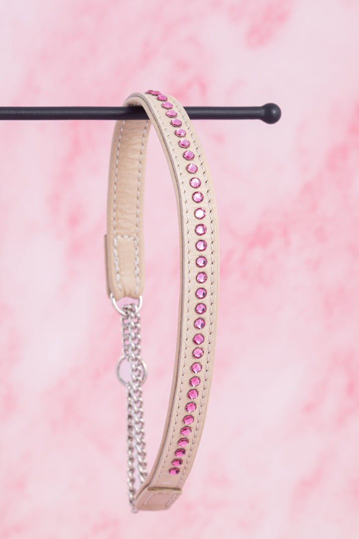 Dolly Blush Pink Martingale Collar