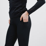 Lola Riding Leggings Knee Grip Black