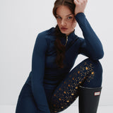 Lola Riding Leggings Navy/Gold