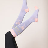 HoH Long Lavender Unicorn Socks