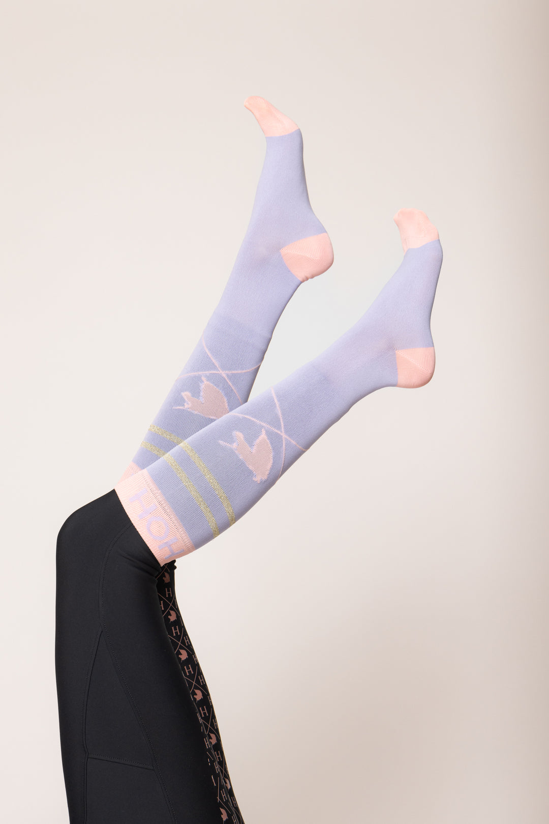 HoH Long Lavender Unicorn Socks