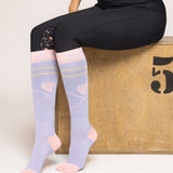 HoH Long Lavender Unicorn Socks