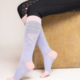 HoH Long Lavender Unicorn Socks