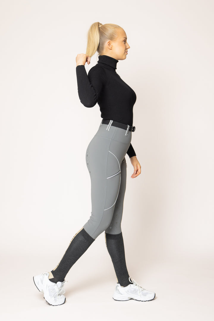 To The Stars Riding Leggings Grey