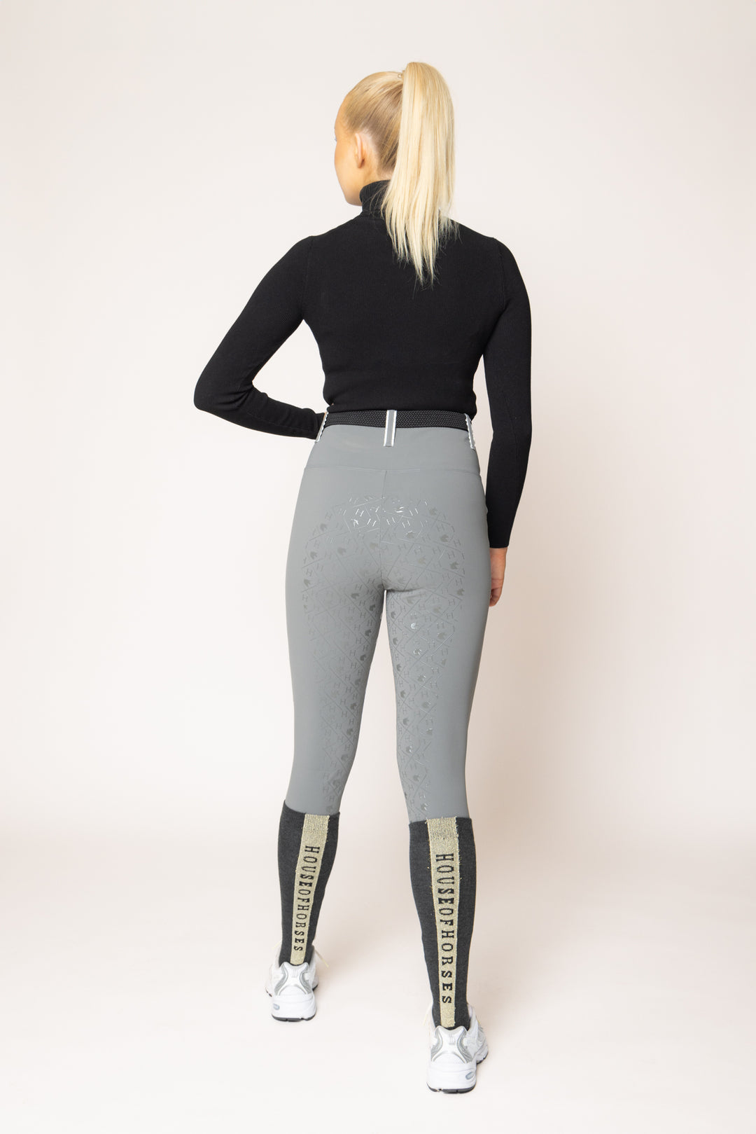 To The Stars Riding Leggings Grey