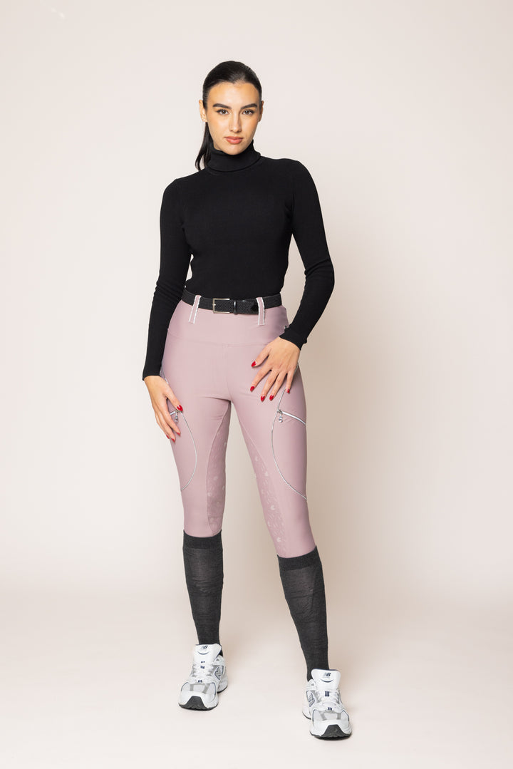 To The Stars Riding FullGrip Leggings Mauve