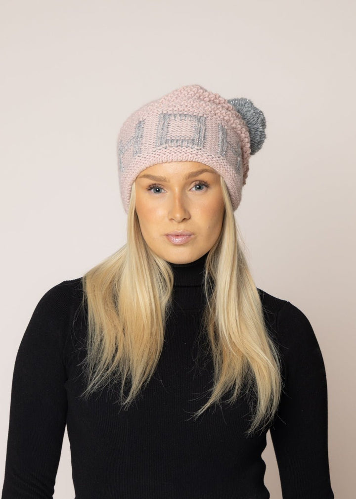 Be My Crown Beanie Pink