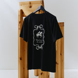 Soft Print Tee Black