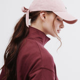 HoH Logo Bow Cap Washed Rose