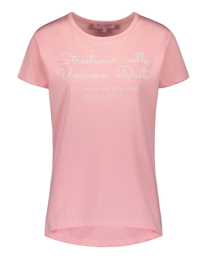 Unicorn Dust Candy Pink Tekninen T-paita